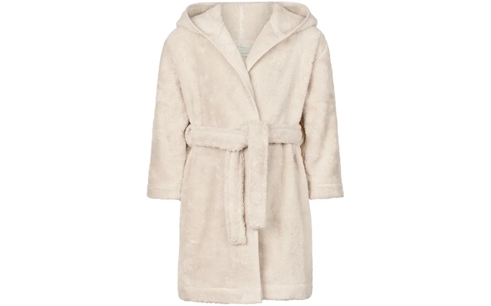 Lille Kanin Bathrobe Terry 5-6 Years - Vanilla Ice