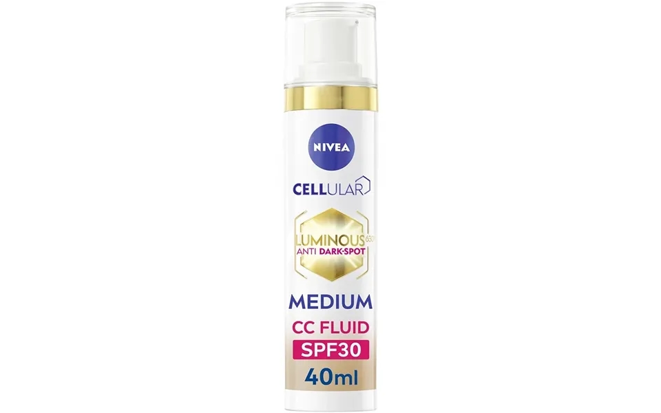 Nivea Luminous 630 Cc Fluid Spf30 3-in-1 Medium 40 Ml
