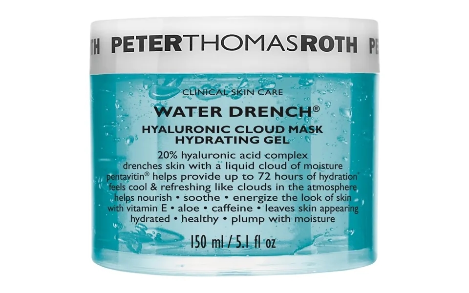 Peter Thomas Roth Water Drench Hyaluronic Cloud Mask Hydrating Gel 150 Ml