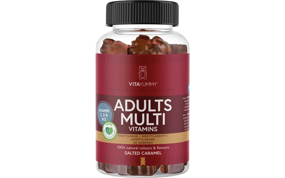 Vitayummy Adults Multi Salted Caramel 60 Pieces