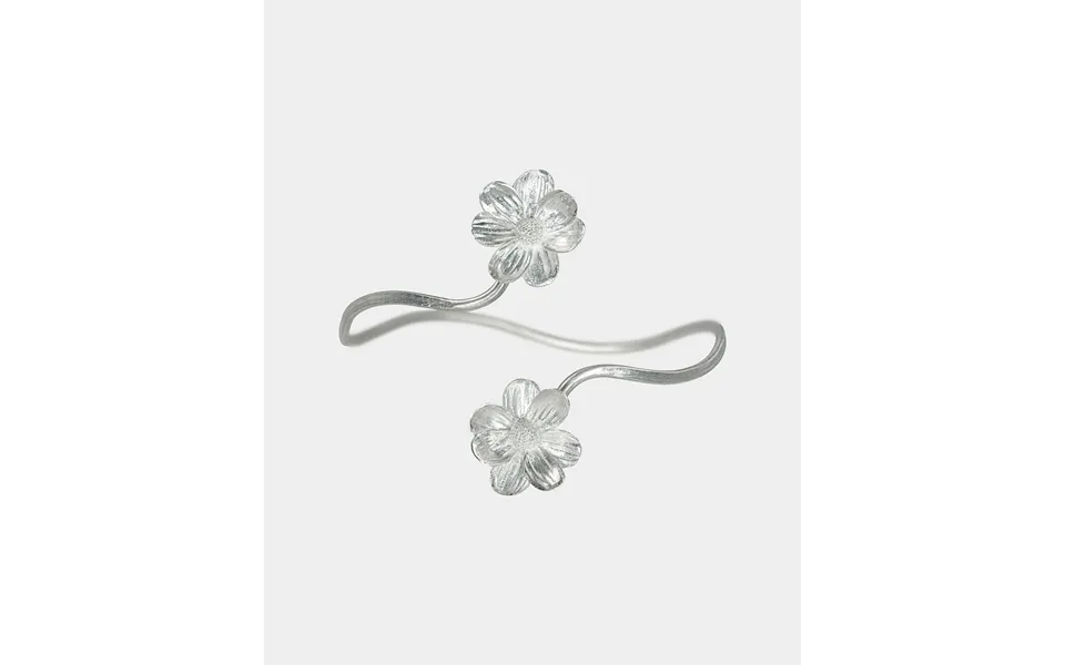 Queen Silver-bell - Sølvarmbånd Med Vilde Blomster