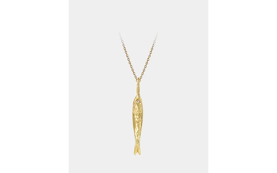 Sarah Moore Grimké - Halskæde Med Elegant Fisk