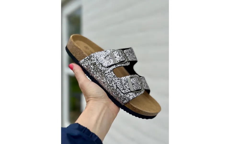 Rugged Gear Bio Sandaler Silver Glitter 41