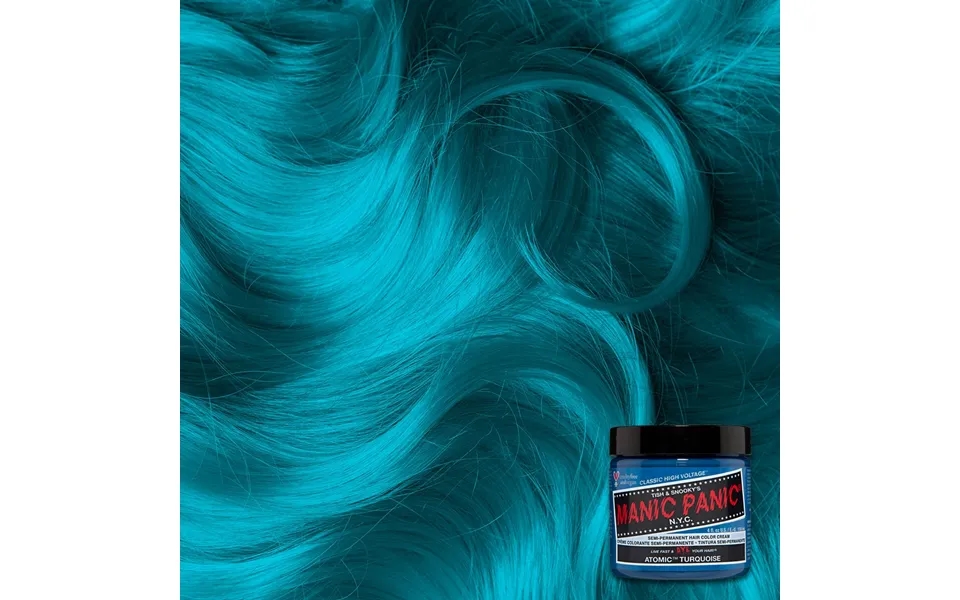 Manic Panic Semi-permanent Hårfarve Atomic Turquise 118ml