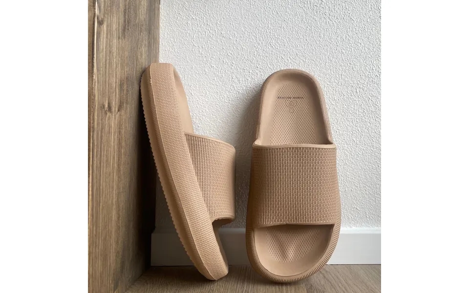 W.o.c Slippers - 39-40 Beige