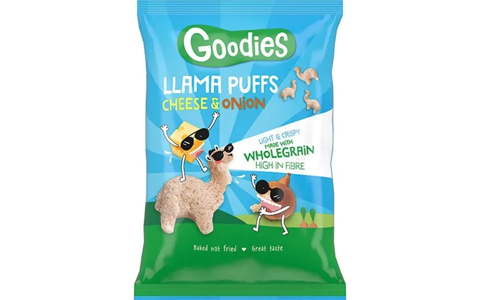 Goodies Llama Puffs Cheese & Onion - 30 Gram