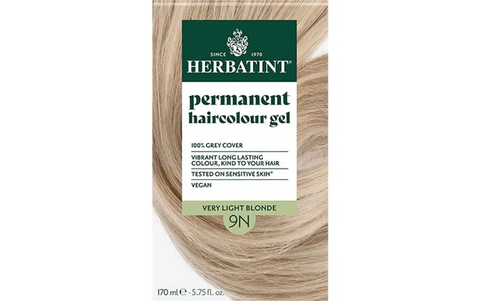 Herbatint 9n Hårfarve Very Light Blonde - 170 Ml