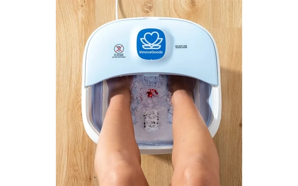 Sammenklappeligt Fodbad Med Ruller Og Hydromassage - Innovagoods
