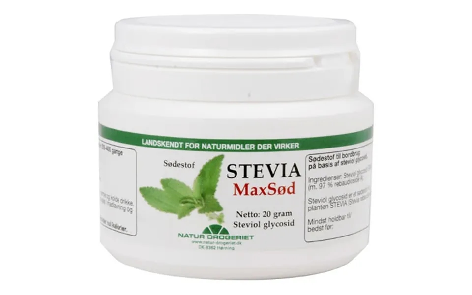 Stevia Maxsød - 20 Gram
