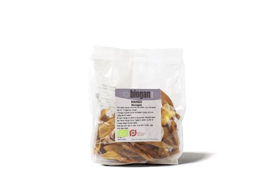 Biogan - Økologiske Semitørrede Mango