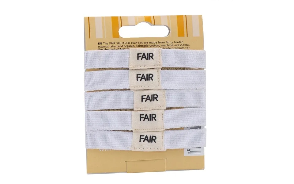 Fair Squared - Hårelastikker 5-pak