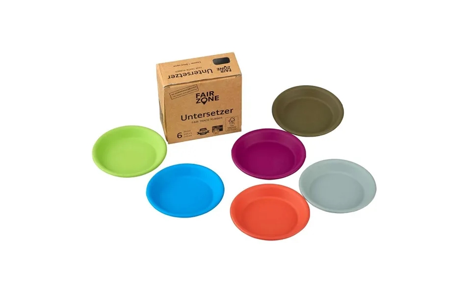Fair Zone - Genanvendelig Naturgummi Underskåle