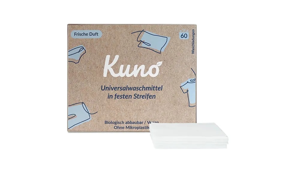 Kuno - Vaskemiddel I Ark 60 Stk.