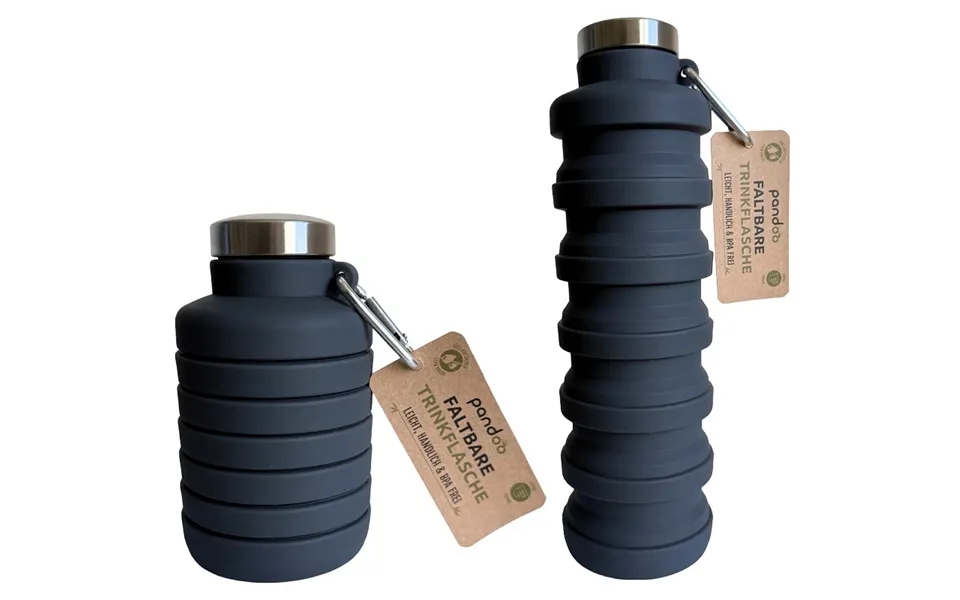 Pandoo - Foldebar Silikone Drikkeflaske