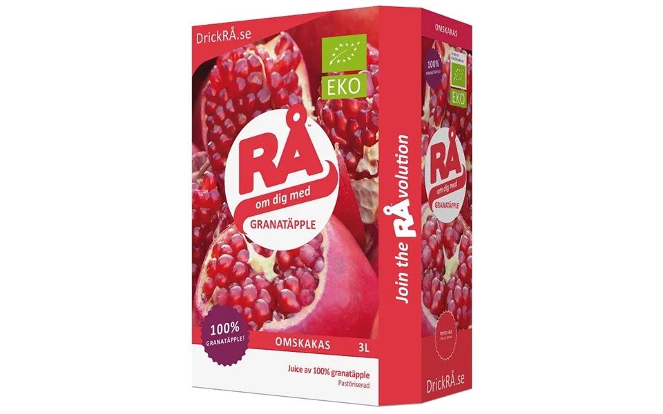 Rå - Øko Granatæble Koldpresset