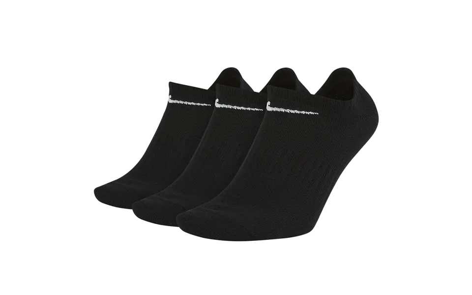 Nike Everyday Lightweight No-show Socks 3-pack Black