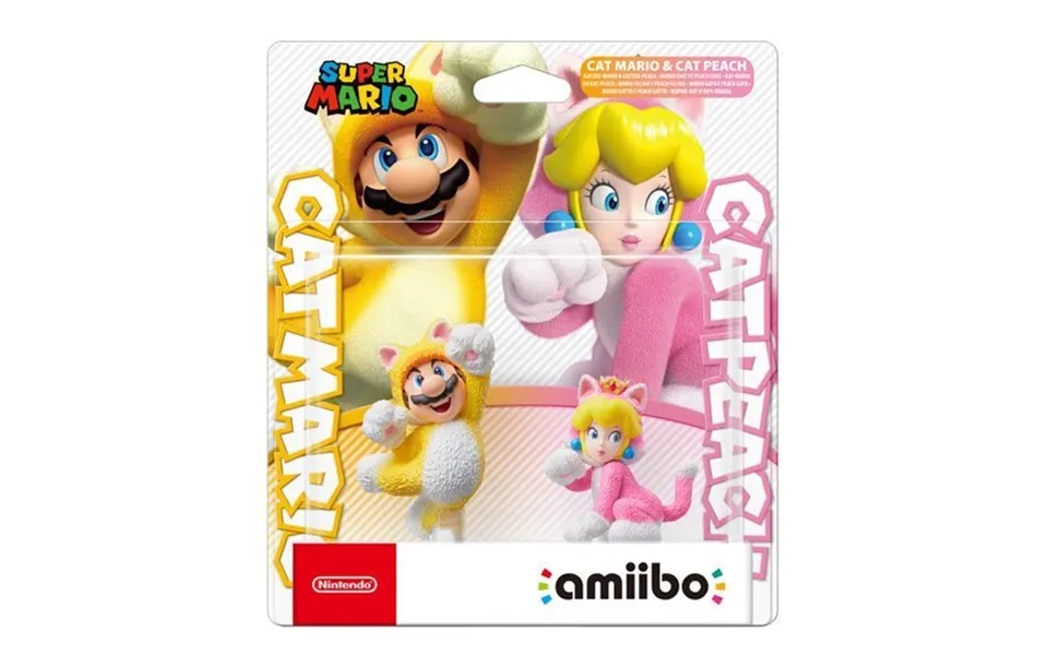 Amiibo Cat Mario & Cat Peach - Legetøj