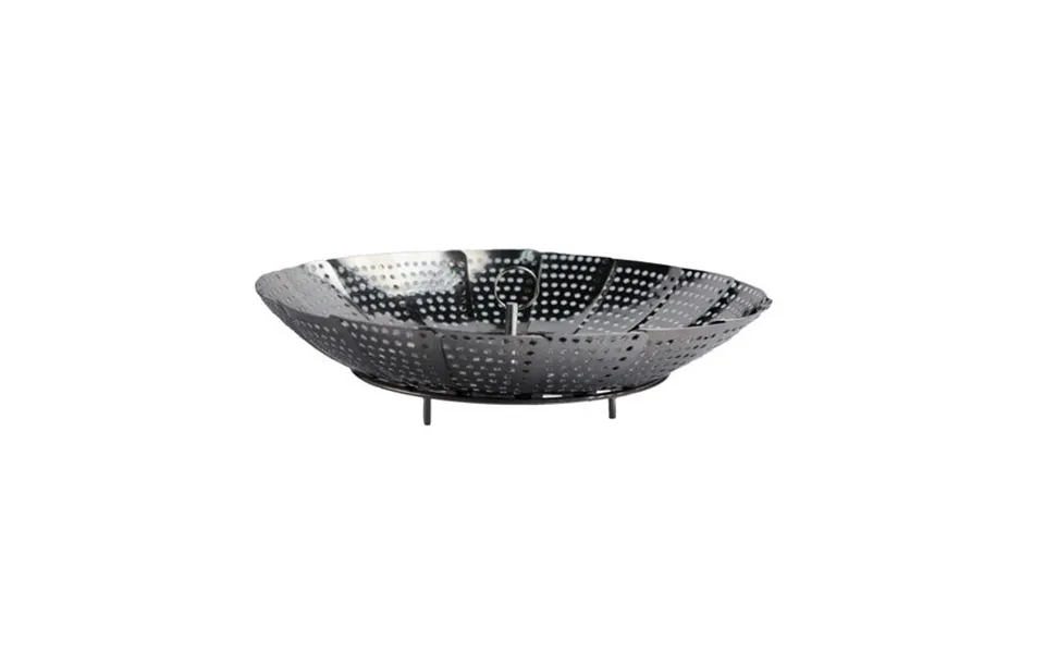 Dampkurv I Rustfrit Stål Ø25 Cm. - Bambusdampere Og Steamer
