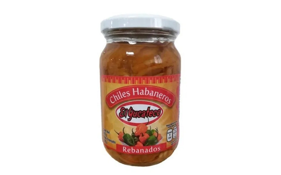 El Yucateco Sliced Pickled Habaneros 225 G. - Grønt Og Frugt På Glas Og Dåse