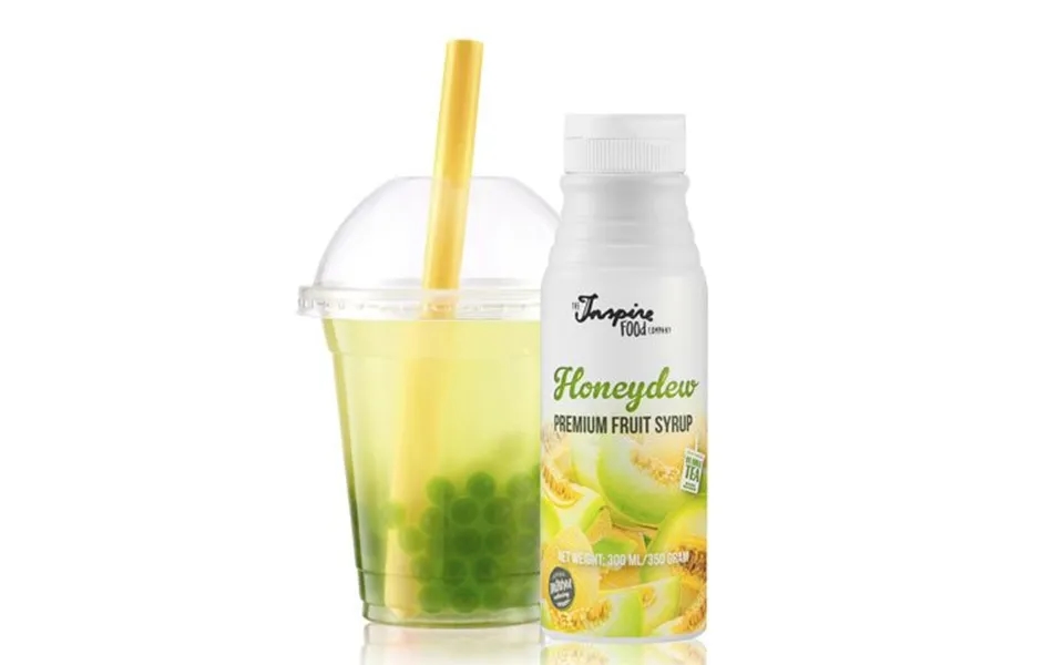 Frugtsirup Til Bubble Tea Med Honningmelon Smag 300 Ml. - Stop Madspild