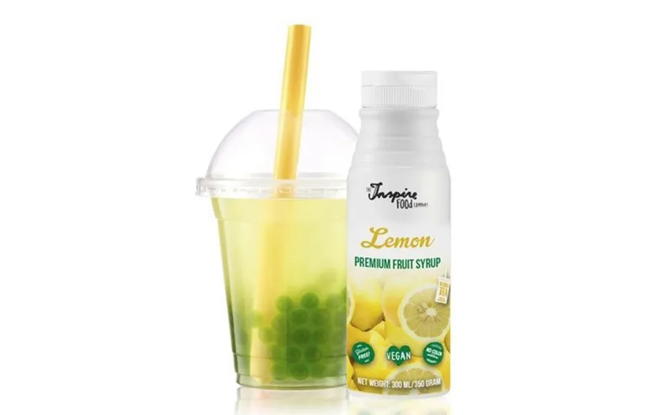 Frugtsirup Til Bubble Tea Med Lemon 300 Ml. - Frugtsirup