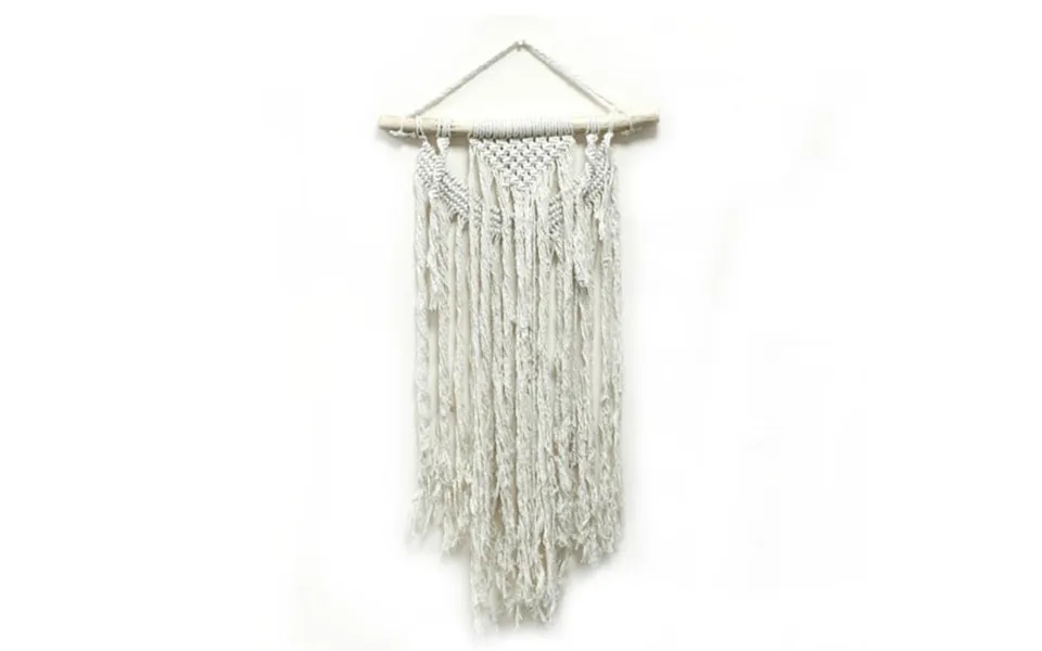 Macramé Vægophæng I Bomuld Force Of Nature Boho Dekoration - Dekoration