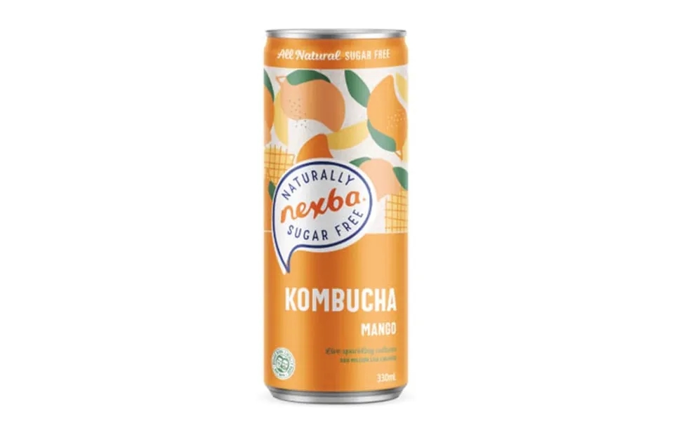 Nexba Kombucha Mango 300 Ml. - Sodavand