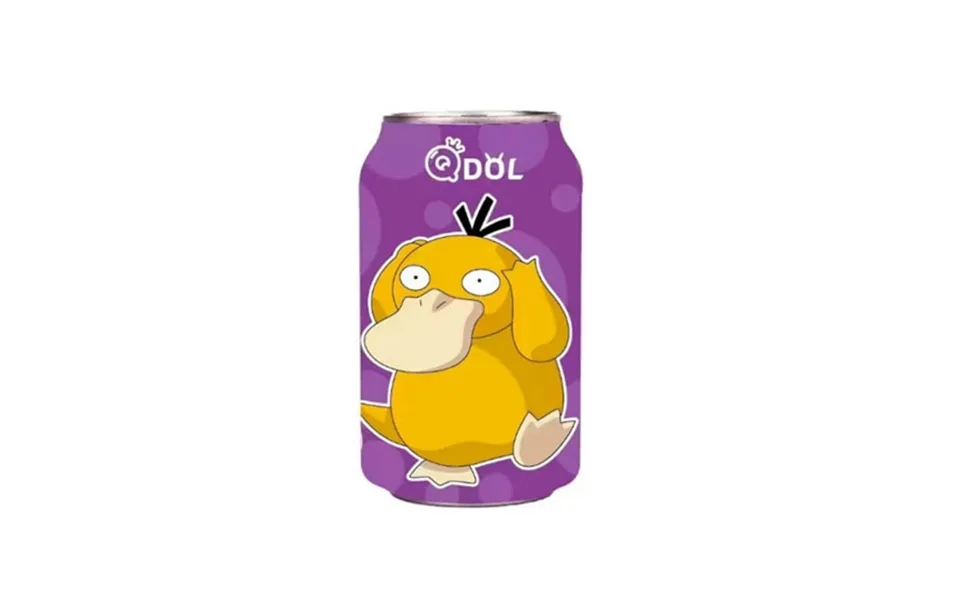 Qdol Pokemon Grape Soda 330 Ml. - Sodavand