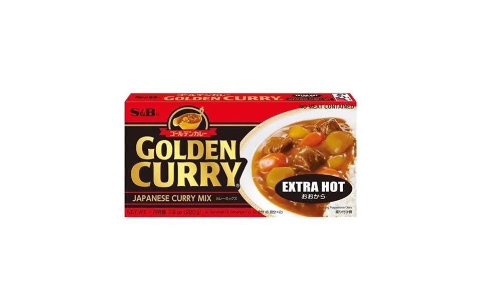 S&b Golden Curry Extra Hot 220 G. - Paste Og Pasta