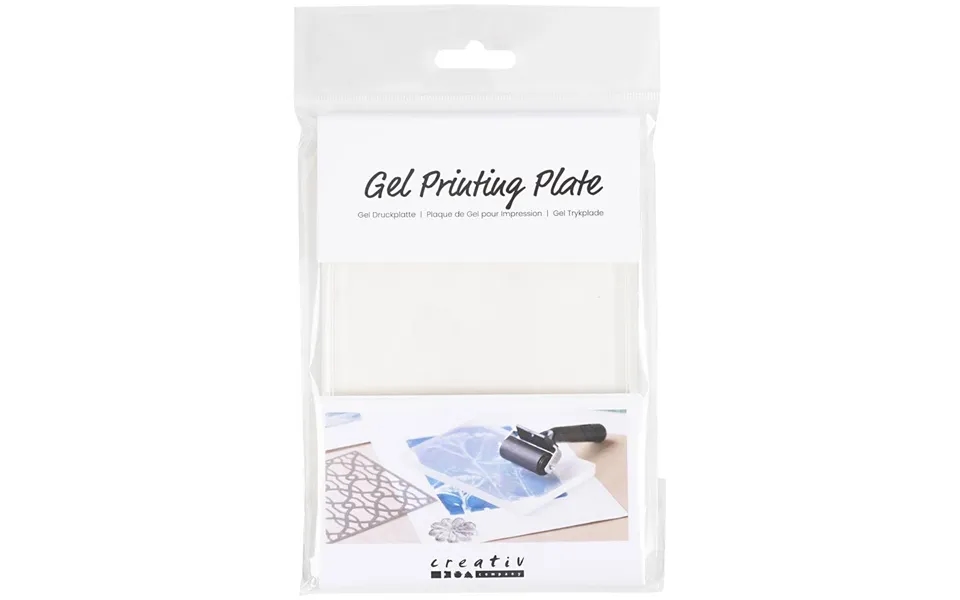 Creativ Company Gel Trykplade 12,7 X 17,8 X 1 Cm