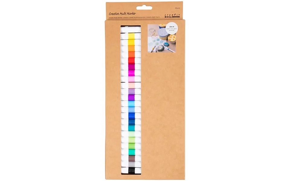 Creativ Company Multimarker 24-sæt