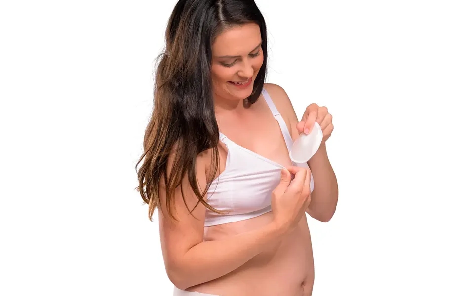 Ammeindlæg I Natur Silke - White 6 Stk.