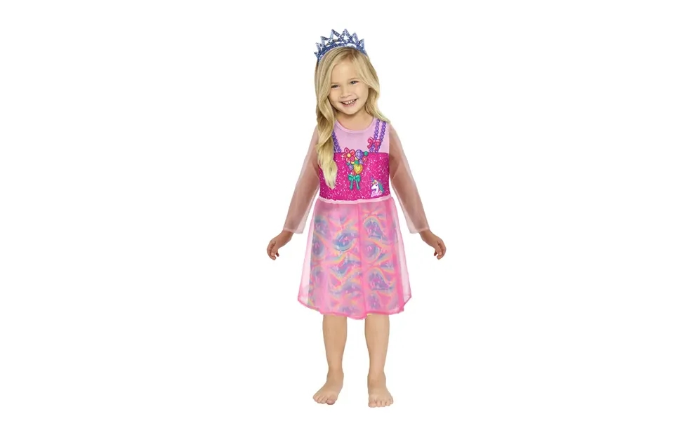 Barbie Prinsesse Kostume 3-4 År