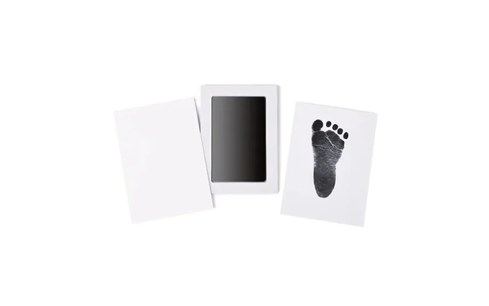 Blæk Fod Håndaftrykssæt