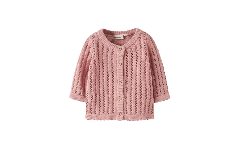 Fabiola Cardigan - Misty Rose