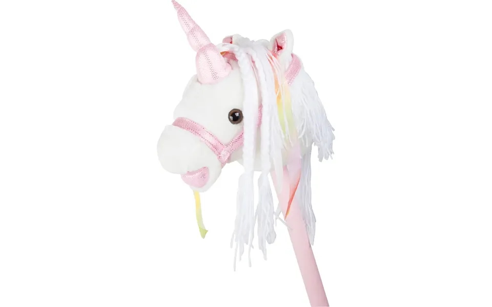 Kæphest Hvid Enhjørning