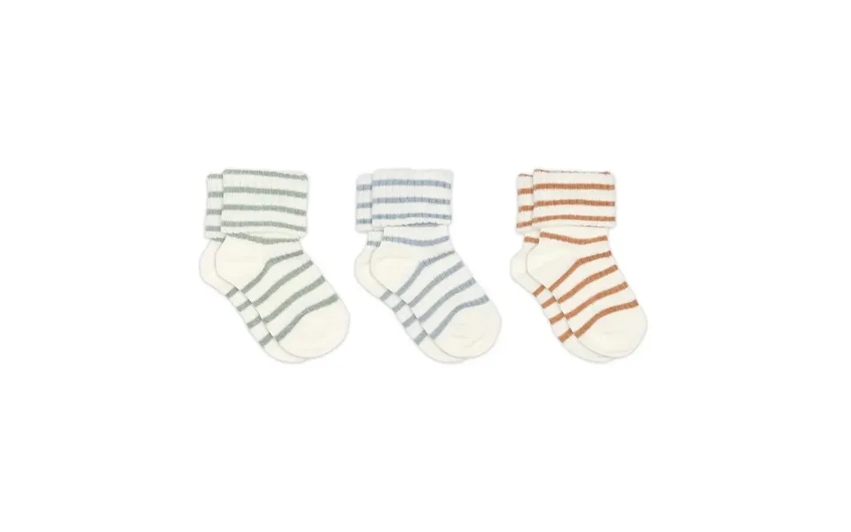 Kallie Strømper 3-pak - Dusty Blue