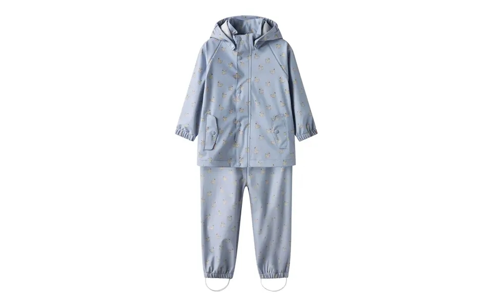 Ladry10 Regnsæt M. Print - Zen Blue