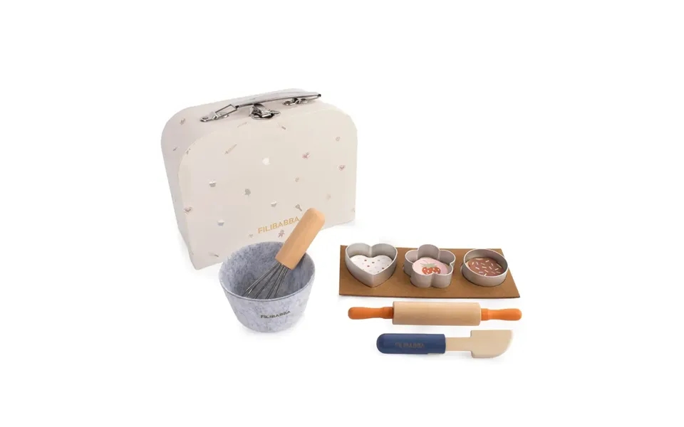 Legekuffert - Bagesæt I Træ