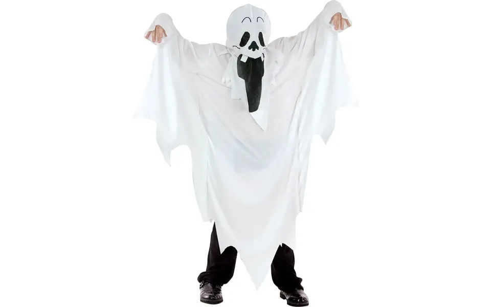 Spøgelse Kostume - Hvid