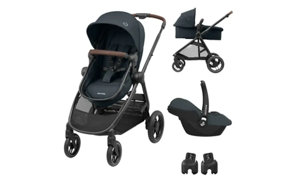 Zelia 3-i-1 Kombivogn - Essential Graphite