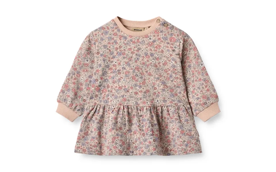 Zenia Sweatkjole - Rose Dust Flowers