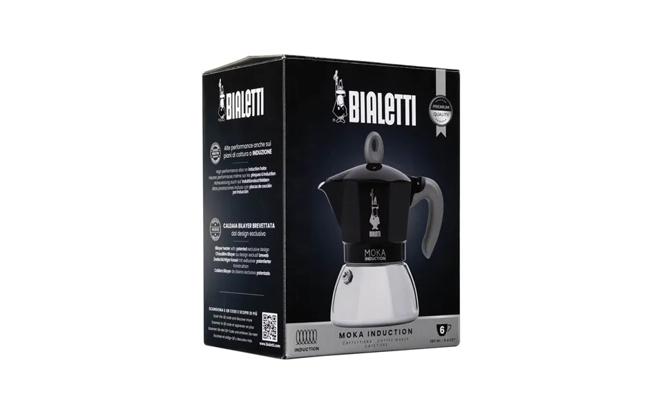 Bialetti Moka Induction 2.0 - 6 Cups