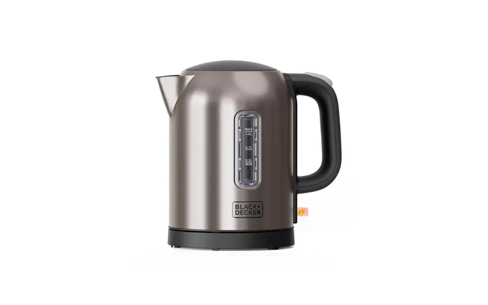 Black & Decker Elkedel Kettle 1l 2200w Brushed Steel - Børstet Stål