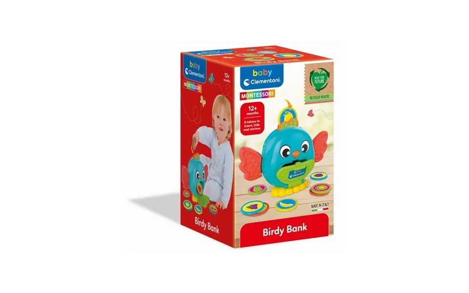 Clementoni Baby Bird Coin Bank 9pcs.