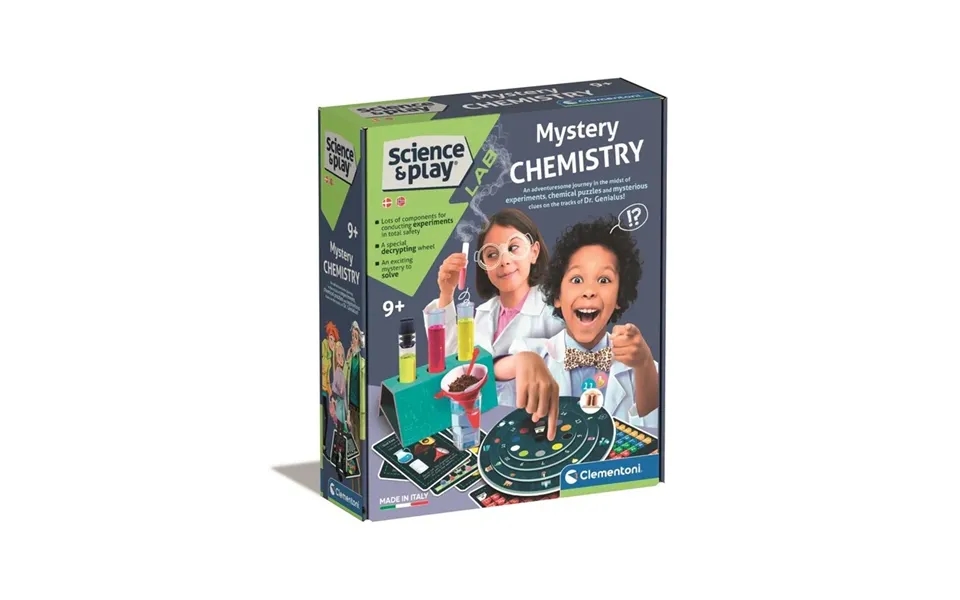 Clementoni Mystery Chemistry Dk No