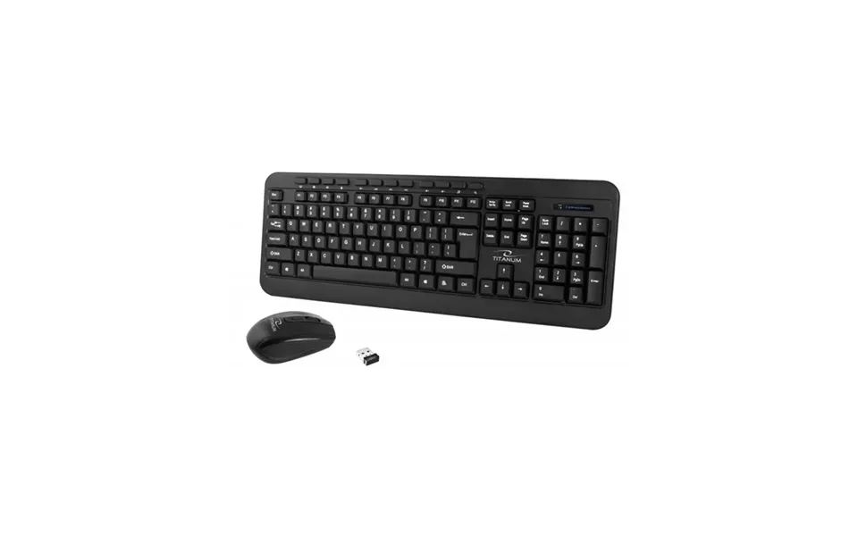 Esperanza Titanum 2.4ghz Usb Wireless Kit Akron - Tastatur & Mus Sæt