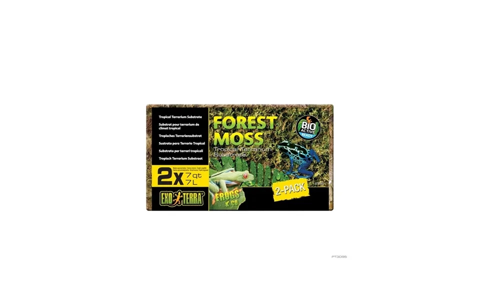 Exo Terra Forest Moss 7l 2-pack