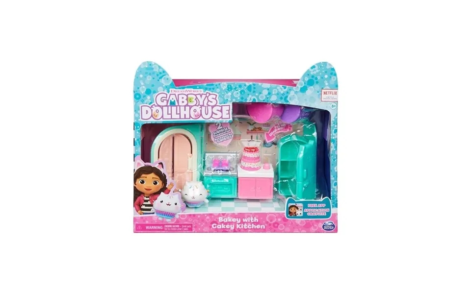 Gabby's Dollhouse Bakey With Cakey Kitchen