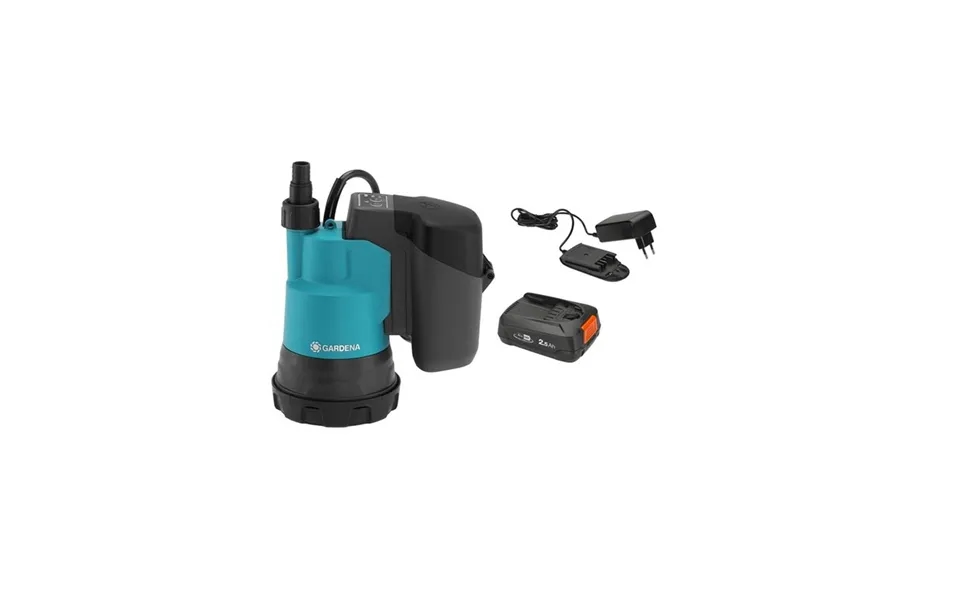 Gardena Batteridrevet Dykpumpe 2000 2 18v P4a Til Rent Vand Sæt